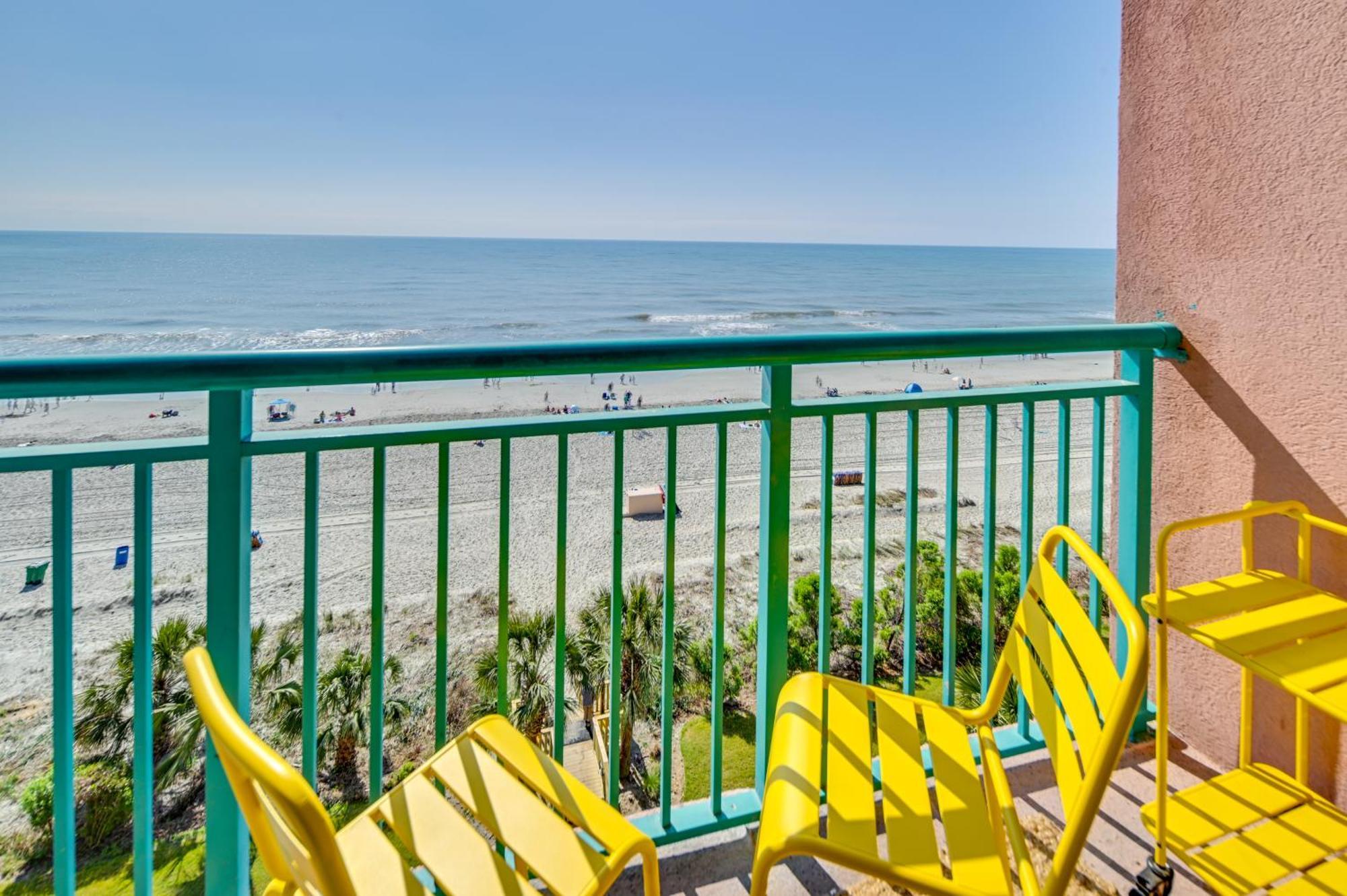 Myrtle Beach Oceanfront Condo With Pool And Lazy River Zewnętrze zdjęcie