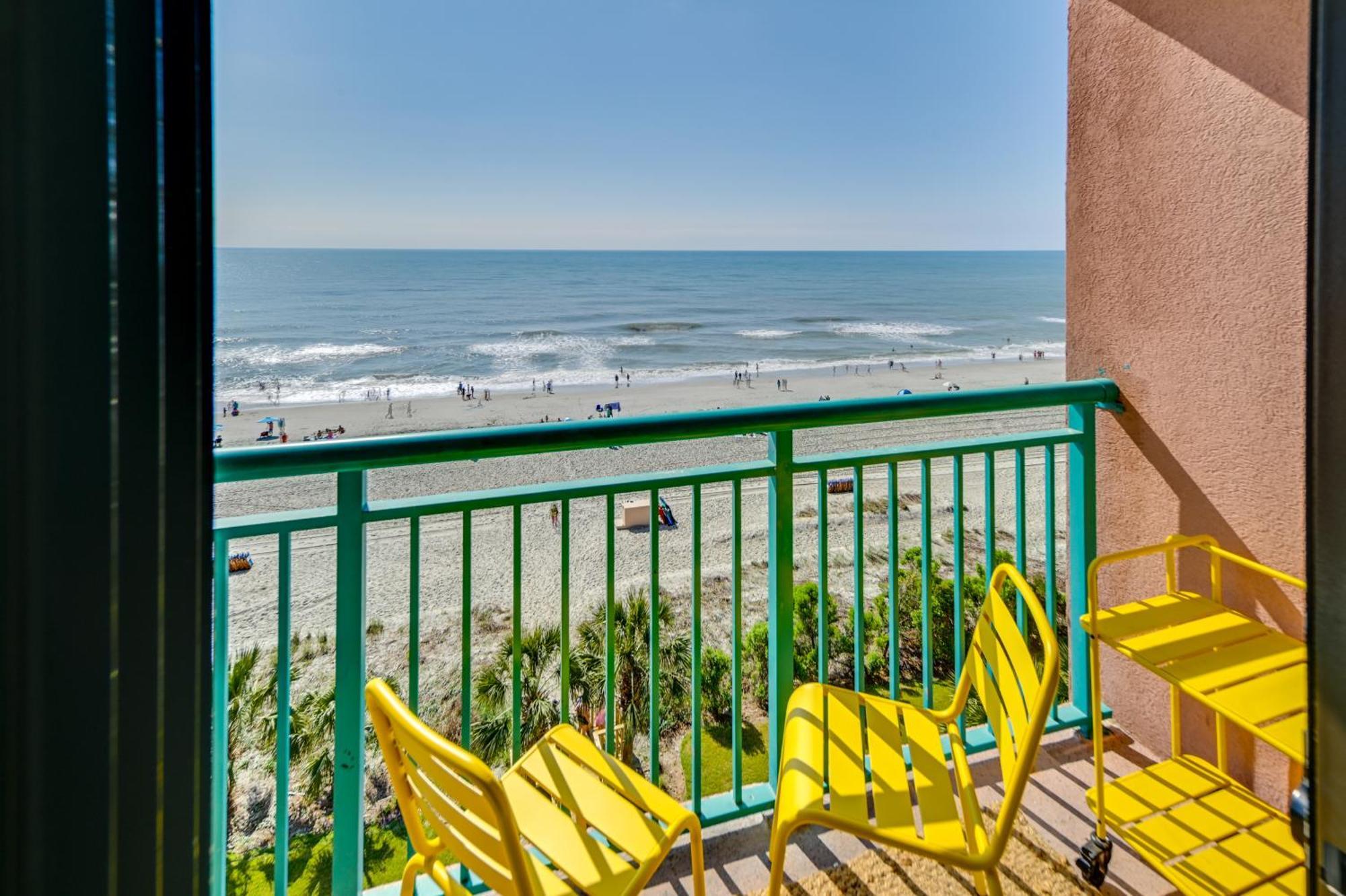 Myrtle Beach Oceanfront Condo With Pool And Lazy River Zewnętrze zdjęcie