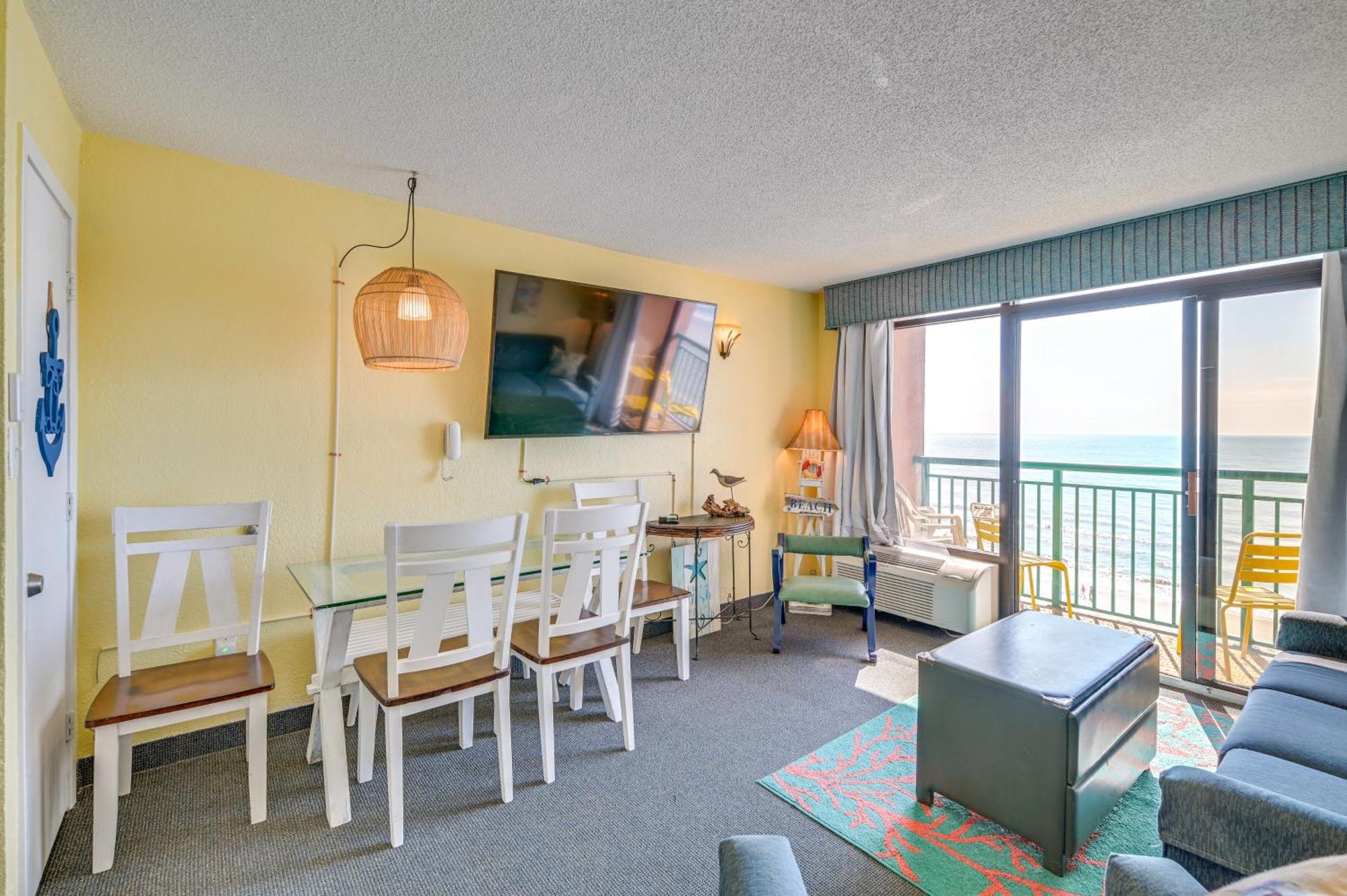 Myrtle Beach Oceanfront Condo With Pool And Lazy River Zewnętrze zdjęcie