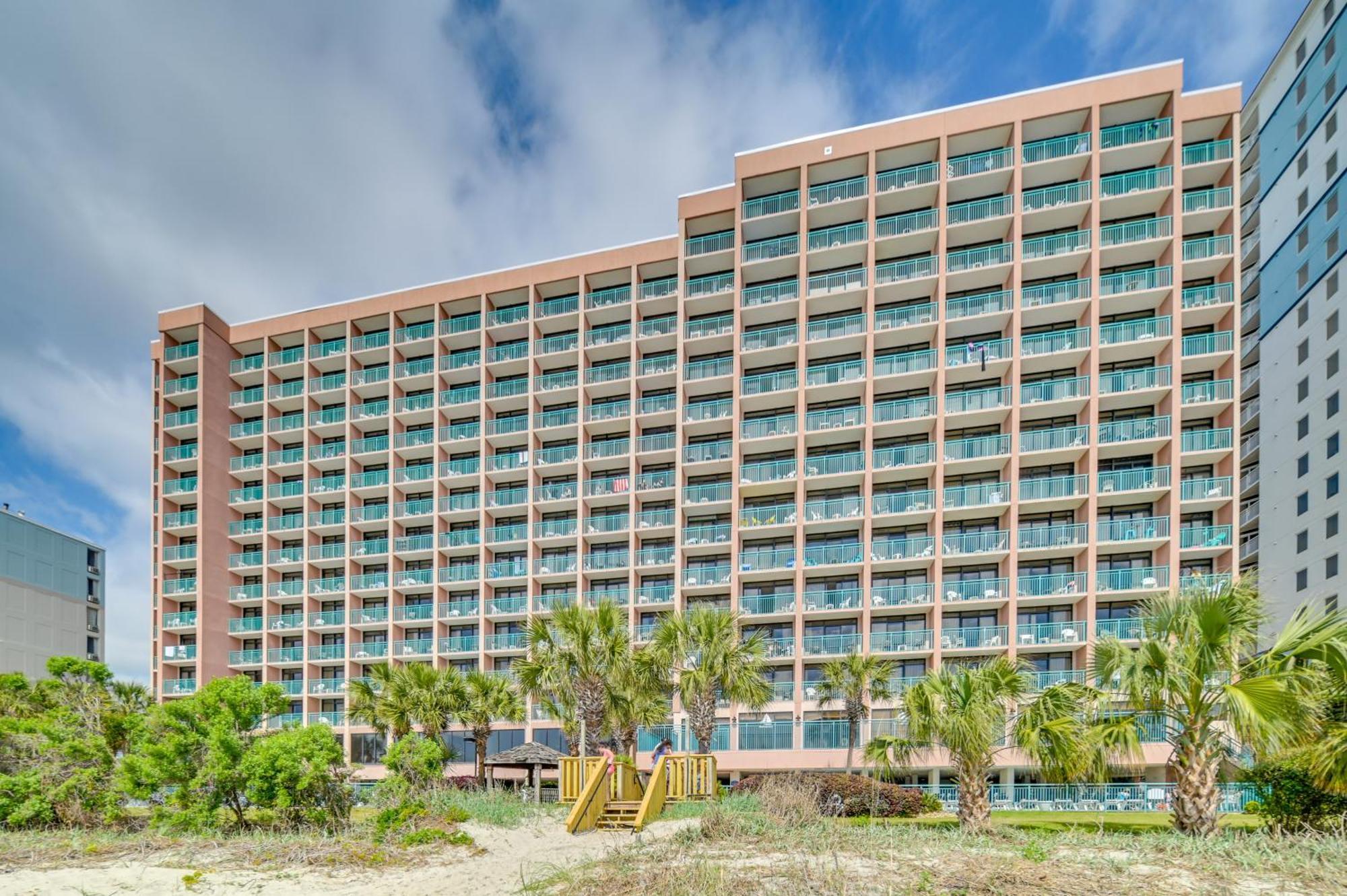 Myrtle Beach Oceanfront Condo With Pool And Lazy River Zewnętrze zdjęcie